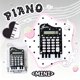 thumbnail image 1 of Piano-Themed Calculator Stylish And Cute Calculator For Students And Office Use With 8-Digits Display, 1 of 7