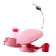 thumbnail image 5 of Organizador de esmalte de uñas jinwen con reposabrazos Soporte de manicura para Accesorios de manicura rosa, 5 of 5