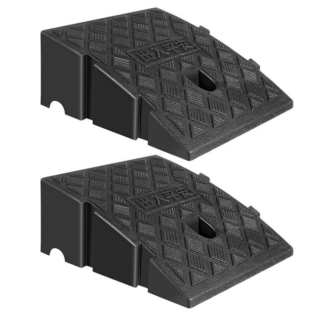 Minkissy 2 Pcs Rampe Portative pour Voiture et Rampes Automobiles 10.6x9.8x4.3 Po