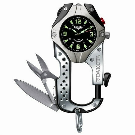 Dakota Watch Company Black Knife Clip Watch