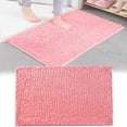 thumbnail image 4 of Pink Carpet 50*80Cm， Bathroom Rugs Soft Absorbent Bath Rug Shaggy Shower Mat Machine Wash Bathmat Plush Carpet Mats for Tub Bathtub and Bath Room Home Decor Accessories, 4 of 6
