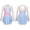 Grey-blue, variant on iiniim Girls Shiny Long Sleeve Lyrical Figure Ice Skating Dress Kids Mock Neck Mesh Ballet Gym Dancewear Size 6-16 A Light Blue 6