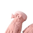 thumbnail image 4 of Guantes cálidos de inviern mujer, guantes térmicos con pantalla táctil, guantes de de para clima frío completos para ci Rosado SM SunniMix Guantes de invierno para mujer, 4 of 8