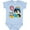 AE-Light Blue, variant on Inktastic Penguin 1st Birthday Boys or Girls Baby Bodysuit