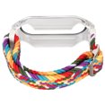 thumbnail image 4 of Watch Strap Protective Case, Nylon Watch Strap Safe Portable Fashionable Braided Flexible  For Party For Running Multicolor And Transparent Case, 4 of 8