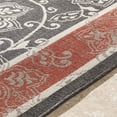 thumbnail image 4 of Surya  Alfresco 5 ft. 3 in. Round Machine Made Floral & Paisley Area Rug - Multi Color, 4 of 7