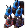 thumbnail image 1 of Máscaras antimoscas para caballo Mask-Tech, paquete de 5, elásticas, con protección UV, 1 of 7