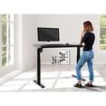 thumbnail image 2 of Prado Table with Black Engineered Wood Top and Base 2-Stage One Motor, 2 of 7