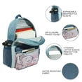 thumbnail image 3 of Mochila Bioworld Disney Stitch & Angel de 41 cm con funda para portátil, 3 of 7
