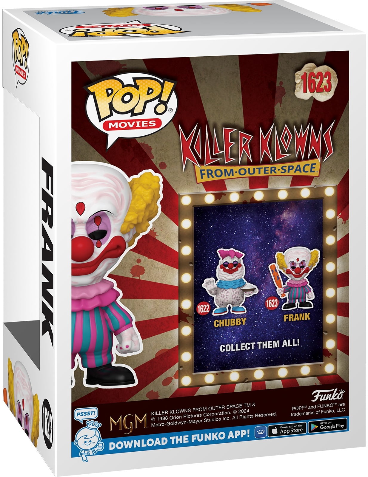 Funko POP! Movies: Killer Klowns from Outer Space - Frank, #1623