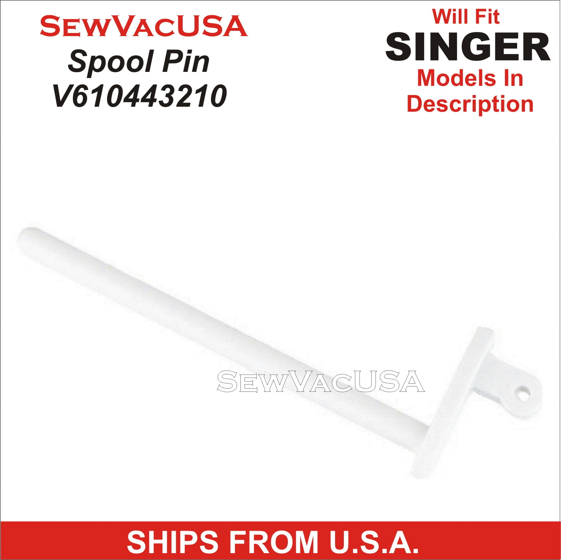 Singer 500a Detachable Spool Pin  Holder