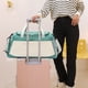thumbnail image 5 of Equipaje de viaje, bolso de gimnasio, maleta con ruedas, impermeable, separación de seco y húmedo, de moda, gran capacidad, verde, 5 of 9