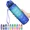 Dark Blue/Light Blue, variant on ZOUNICH BPA Free Water Bottle with Time Marker Leakproof Water Bottles for Kids 17oz, Blue Purple