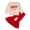 A, variant on Mercatoo Toddler Baby Girl Valentine's Day Outfits Valentines Long Sleeve Crewneck Sweatshirt Ribbing Flare Pants 2Pcs Set