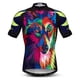 thumbnail image 2 of Maillot de ciclismo para hombre, maillot de bicicleta de montaña, camisetas de bicicleta de montaña profesionales, camisetas de manga corta para carretera, ropa de ciclismo, ropa de carreras negra, 2 of 5