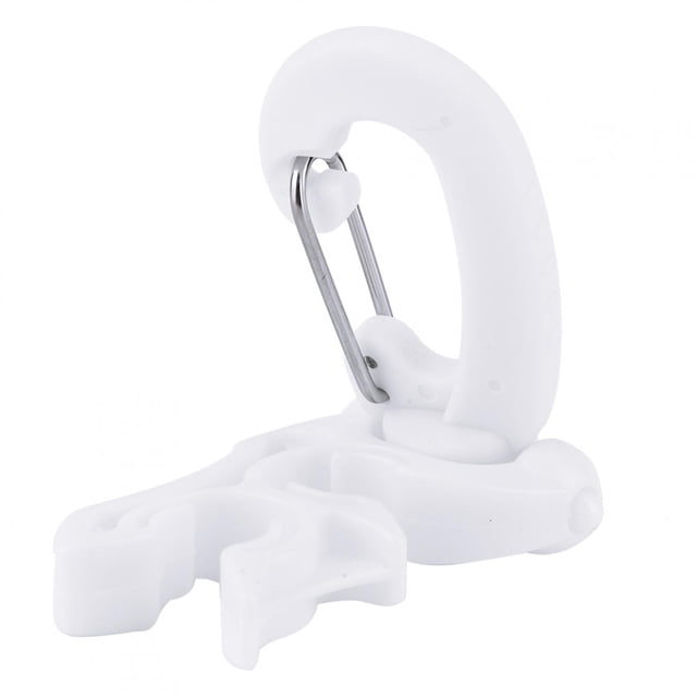 Crochet Simple pour Sangle de Plongée, Clip de Ressort de Plongée, Crochet de Lanière, Support de Tuyau Double BCD, Régulateur de Boucle pour Plongée et Snorkeling