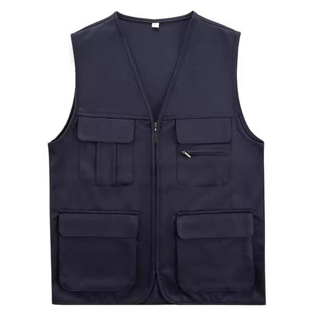 Mgmyaa Women's Sleeveless Fleece Vest Zipper Front Short Coat Pocket Design Solid Color Lightweight Outdoor Work Vest