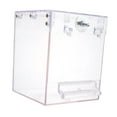 thumbnail image 2 of Bañera para pájaros, accesorios para jaulas de baño, caja de ducha para baño de pájaros transparente, Cubo de baño para pájaros colgante para DYNWAVEMX Bañera para pájaros, 2 of 8