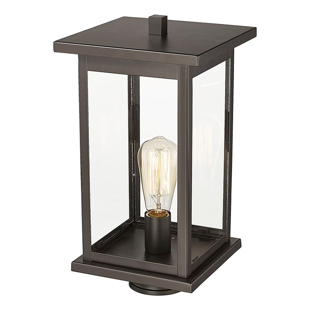 Millennium Lighting - Bowton - 1 Light Outdoor Post Mount-15.63 Inch Tall and