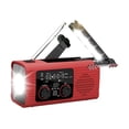 thumbnail image 2 of BELOVING Radio d'Urgence Compacte Multifonctionnelle Radio Météo pour Maison Randonnée Intérieur Rouge, 2 of 9