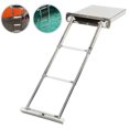 thumbnail image 4 of Box Telescopic Ladder, Adjustable Boat Folding 3 Steps Ladder Ergonomic Space Saving  For Boat, 4 of 8