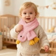 thumbnail image 2 of lnmuld Winter Kids Scarf with Playful Goose Design Soft Thickened Warm Neck Wrap for Children Cold Weather Size:2-8 Years, 2 of 5