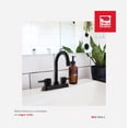thumbnail image 4 of Mezcladora de 4" para Lavabo con Manerales Palanca, Acabado Cromo, 4 of 7