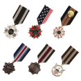 thumbnail image 1 of Insignia de tela Fernando 6 uds Cosplay Broche de medalla vintage para mujer y hombre, 1 of 8