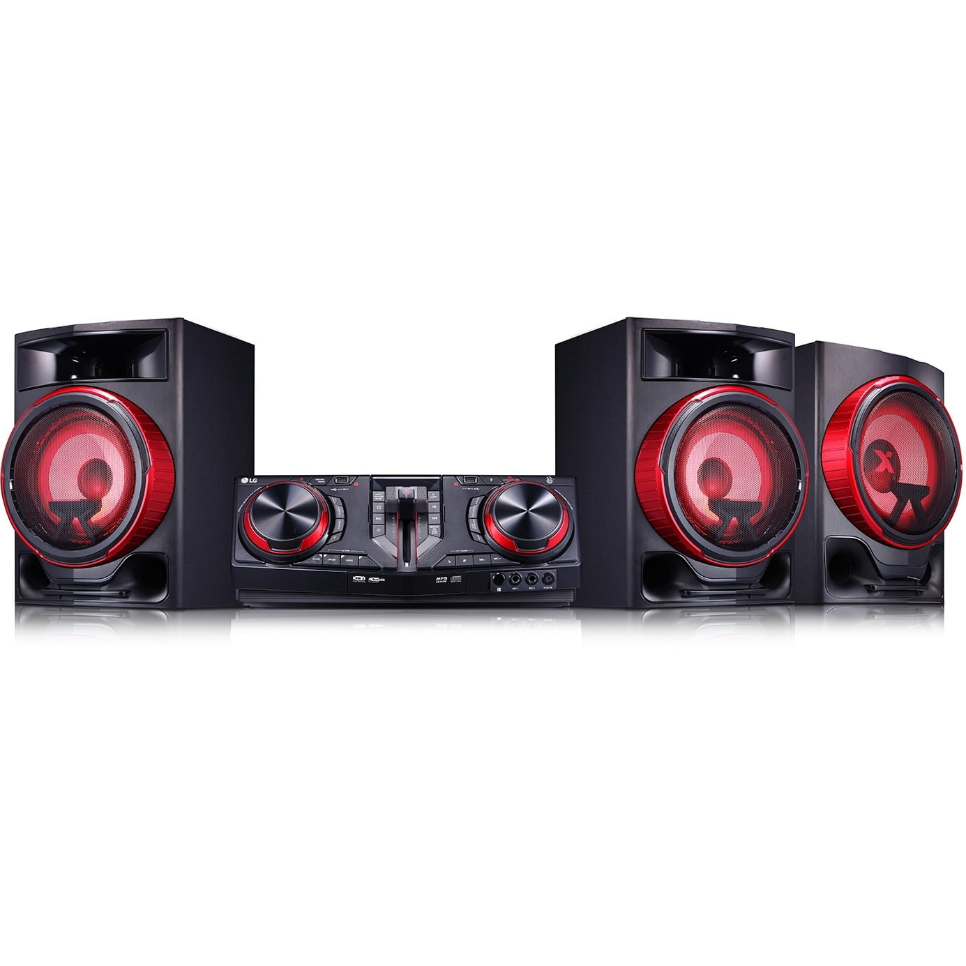 LG CJ88 XBOOM Audio System w/ 2900 Watts Total Power and Karaoke