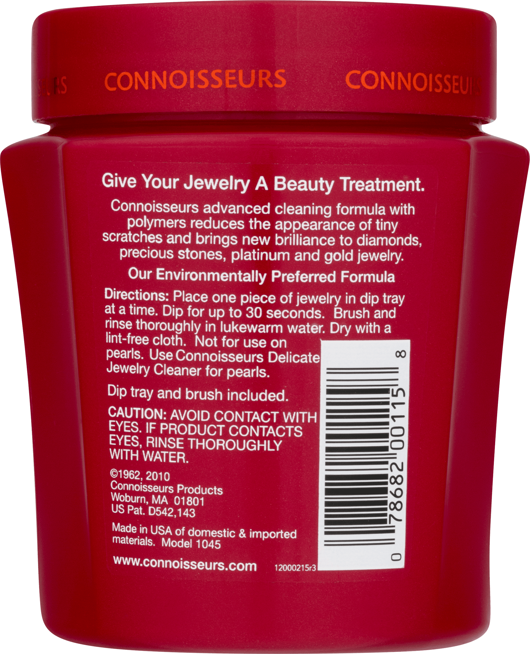 Connoisseurs Jewelry Cleaner Water For Gold Diamond Platinum Precious  Gemstones Cleaning Agents Bring Brilliance Sparkle
