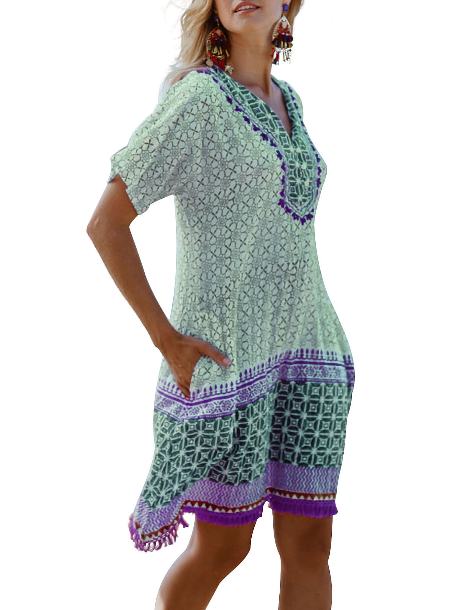 boho shift dresses