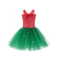 thumbnail image 5 of REDARER Girls Christmas Tree Tutu Dress Set with Christmas Tree Headband for Holiday Party Cosplay Dress Up,6-7 Years, 5 of 8