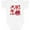 AA-White, variant on Inktastic Pomegranate Fruit Party Boys or Girls Baby Bodysuit