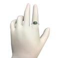 thumbnail image 2 of AoneJewelry Emerald Diamond Three stone Ring 2.20 Carat In 10K Solid Rose, White & Yellow Gold, 2 of 5