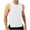 White, variant on YFNNUP Men Workout Tank Top Gym Fitness Bodybuilding Sleeveless Muscle T Shirts