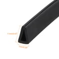 thumbnail image 3 of REGALWOVEN 9/32" x 7/16" x 3.3ft Rubber U Channel Edge Trim Flat Type Fit for 3.5-4mm Edge, Black, 3 of 6