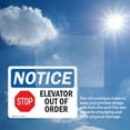 thumbnail image 6 of (2 Pack) Elevator Out Of Order Sign, 6 of 7