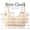 thumbnail image 2 of T-Shirt Bras for Women, Seamless Wireless No Underwire Full Coverage Bralette, Adjustable Glitter Strap Comfortable Deep V Everyday Wear Bra, 2 of 4