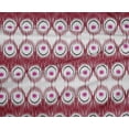 thumbnail image 4 of oneOone Polyester Lycra Fabric Peacock Feather Ikat Fabric Prints By Yard 56 Inch Wide, 4 of 4
