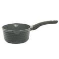 thumbnail image 5 of Martha Stewart 10pc Aluminum Cookware Set Black Basket Weave, 5 of 24