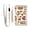 Bread Berry Pumpkin, variant on Nylon Trifold Card Wallet with ID Window Zipper Pocket for Men Women Teen Various Beer Glasses