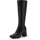 thumbnail image 1 of Botas Dream Paris Para Dama Estilo Estilo Retro Vintage Negro Talla 26, 1 of 5