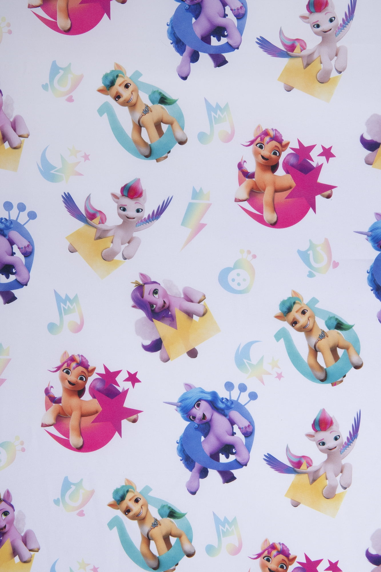 My Little Pony 4-Piece Toddler Bedding Set, Ponies Unite Toddler Bed