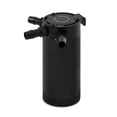 thumbnail image 3 of Mishimoto MMBCC-CBTHR-XLBK XL Compact Baffled Oil Catch Can, 3-Port, 3 of 6