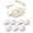 Cream (Initial Pink), variant on Initial Fanny Pack, Trendy Crossbody Belt Bag - Lavender (Initial White)