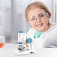 thumbnail image 4 of Microscopio portátil para niños de 200 aumentos, base de mano para exteriores, para estudiantes de primaria y secundaria, departamento de experimentos científicos, juguetes didácticos, dispositivos, 4 of 5