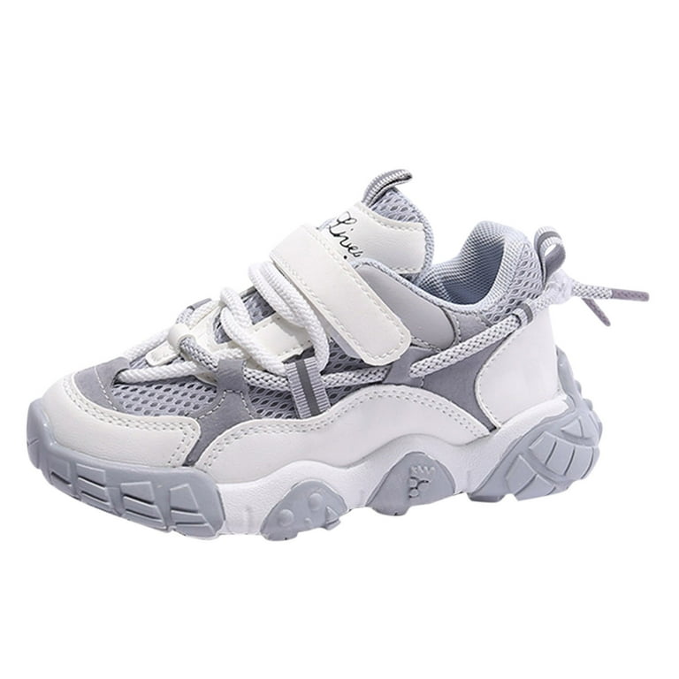 Girls grey tennis shoes hotsell
