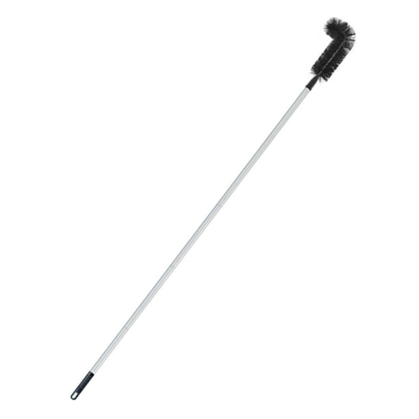 Cepillo de limpieza de canalones fácil de quitar y dejar con poste de aluminio, herramienta reutilizable para techos 228cm