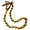 Gold, variant on Graduation Kukui Nut Lei &ndash; Multi Color Flower Lei | Adjustable Ribbon Tie