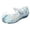 Blue, variant on Cute Bow Decoration Girls Sandals, Princess Mary Jane Jelly Shoes with Soft Sole & Hook Loop Closure, Ballet Flats Dress Up Party Sandals for Toddlers Kids